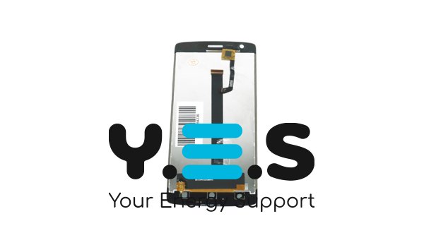 Дисплей Fly FS510 Nimbus 12 (2016) білий з тачскрином, без рамки (модуль)