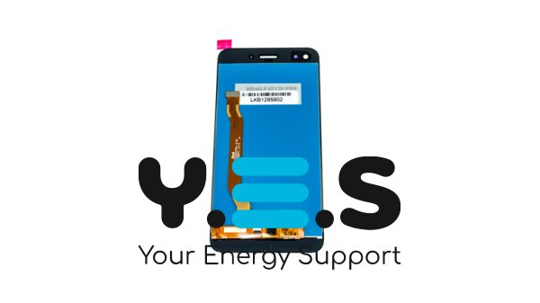 Дисплей Huawei Y6 Pro 2017/Nova Lite 2017/P9 Lite mini білий з тачскрином, без рамки