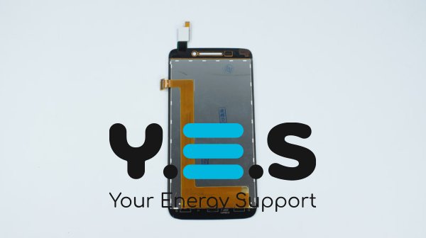 Дисплей Lenovo S650 Titan Black з тачскрином, без рамки (Original)