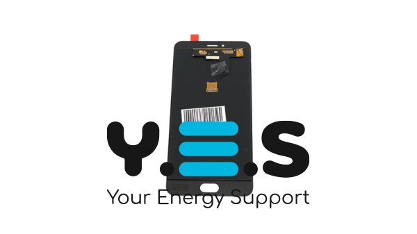 Дисплей Meizu M3x (Meizu X) чорний у зборі з тачскрином, без рамки