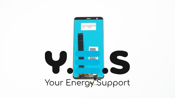 Дисплей Asus ZB570TL ZenFone Max Plus (M1) X018D чорний, з тачскріном, без рамки