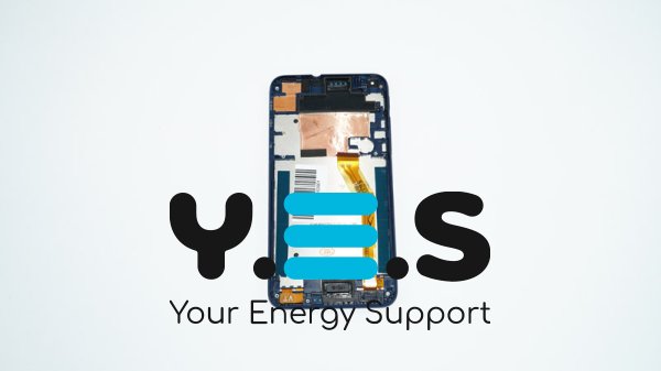 Дисплей HTC Desire 816/816w синій з тачскріном і рамкою, жовтий шлейф (в зборі)