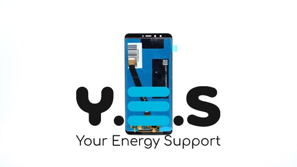 Дисплей з тачскрином Huawei Enjoy 8 Plus / Y9 (2018) FLA-LX1/FLA-LX3, чорний, без рамки