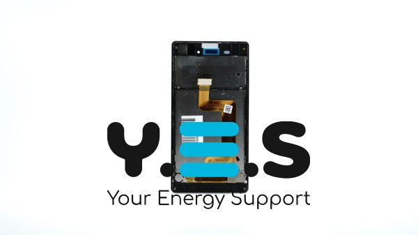 Дисплей Sony Xperia T3 D5102/D5103/D5106 чорний з тачскріном у зборі з рамкою