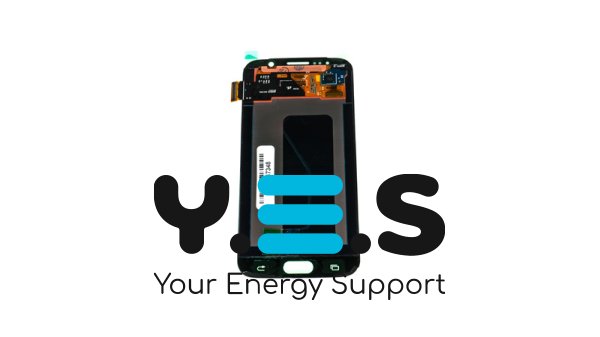 Дисплей Samsung Galaxy S6 DS SM-G920 білий з тачскріном, без рамки, PRC Original