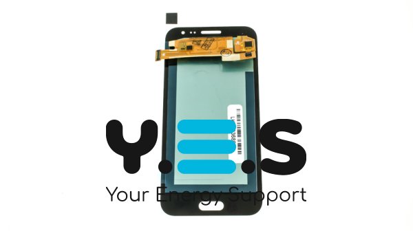 Дисплей OLED з тачскріном для Samsung Galaxy J2 SM-J200H, білий, без рамки (модуль)