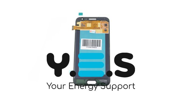 Дисплей з тачскріном Samsung Galaxy J2 SM-J200H чорний, без рамки, PRC Original