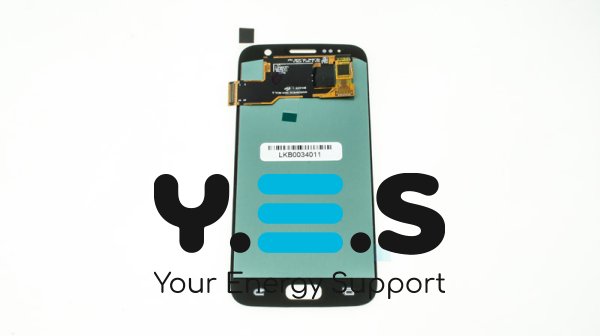 Дисплей OLED з тачскріном для Samsung Galaxy Note S7 Duos N930, gold, без рамки