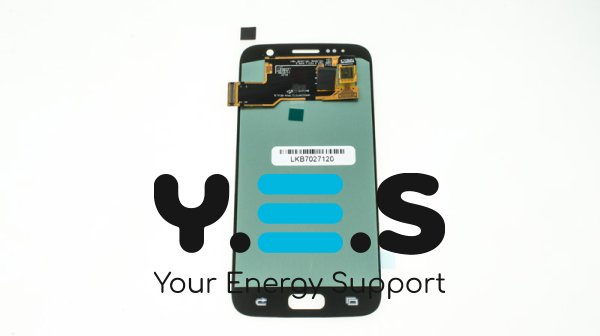 Дисплей OLED з тачскрином Samsung Galaxy Note S7 Duos N930, silver/titanium, без рамки