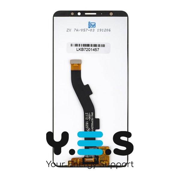 Дисплей для Meizu M8 Lite чорний у зборі з тачскріном, без рамки