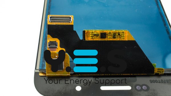 Дисплей Samsung Galaxy A8 (2016) SM-A800 чорний з тачскріном, без рамки, TFT