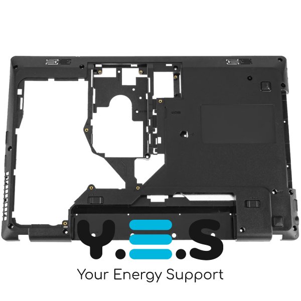 Нижня кришка ноутбука Lenovo G570/G575 з HDMI, чорна