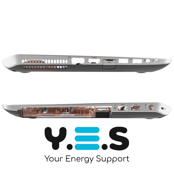 Нижня кришка ноутбука HP DV6-7000, DV6T, чорна