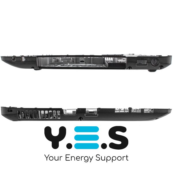 Нижня кришка ноутбука Lenovo G570, G575 без HDMI, чорна