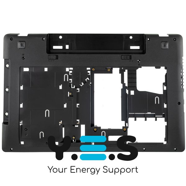 Нижня кришка ноутбука Lenovo Z580/Z585, чорна, з HDMI