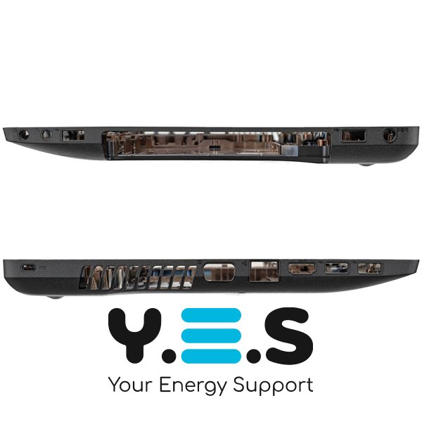 Нижня кришка ноутбука Lenovo Z580/Z585, чорна, з HDMI