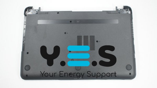 Нижня кришка ноутбука HP Pavilion 15-G, 15-R, чорна, з VGA