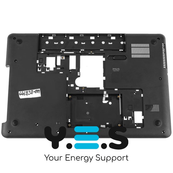 Нижня кришка ноутбука HP 630/631/635, чорна
