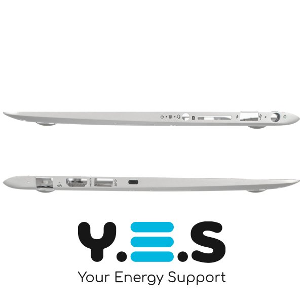 Нижня кришка ноутбука HP ENVY 13 / SPECTRE XT 13-2000, чорна