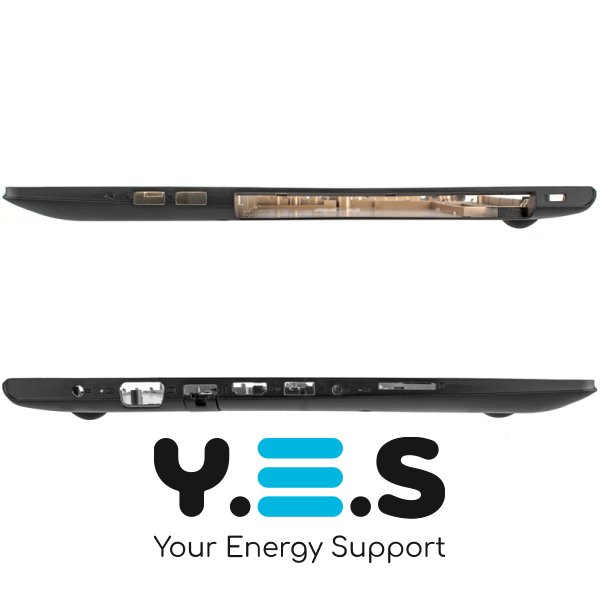 Нижня кришка ноутбука Lenovo IdeaPad 310-15 series, чорна