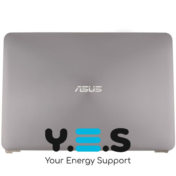 Кришка дисплея для ноутбука ASUS N552 series, сіра (не для сенсорного екрана)
