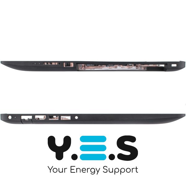 Нижня кришка ноутбука HP 17-BY, 17-CA чорна