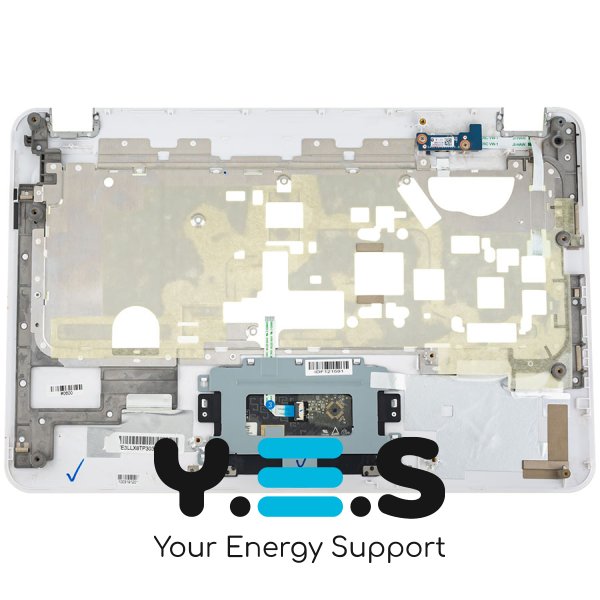 Верхня частина корпуса ноутбука HP Pavilion DV6-3000 без клавіатури, біла