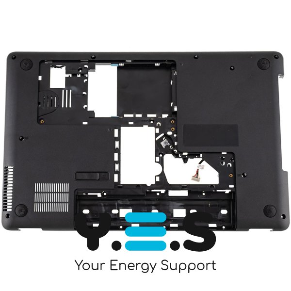 Б/В нижня кришка ноутбука HP G62 series, чорна