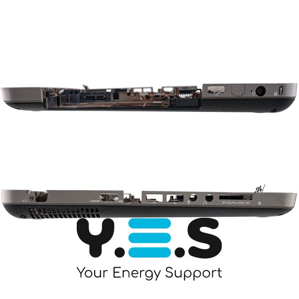 Б/В нижня кришка ноутбука HP G62 series, чорна