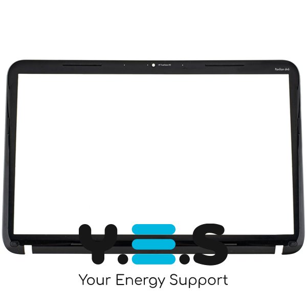 Б/в рамка дисплея для ноутбука HP DV6-6b, DV6-6c, чорна