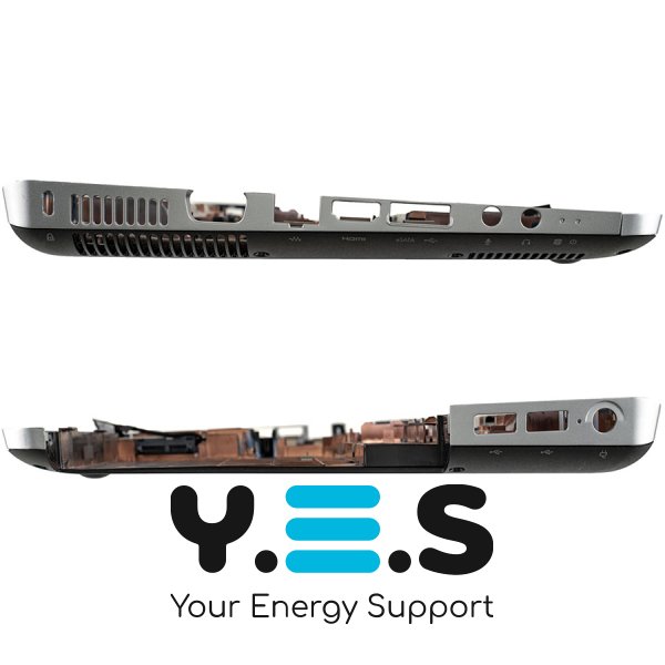 Б/В нижня кришка ноутбука HP Pavilion dv3-4000 series, чорна