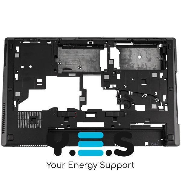 Б/в нижня кришка корпусу ноутбука HP EliteBook 8760w, чорна