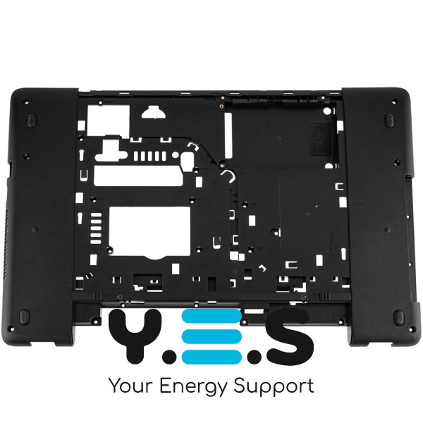 Б/в нижня кришка ноутбука HP 470 / ProBook 470 G0 / 470 G1, чорна