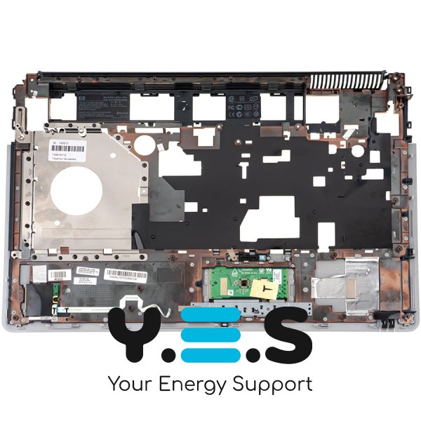 Б/У верхня кришка ноутбука HP Pavilion dv7-3110er series, чорна