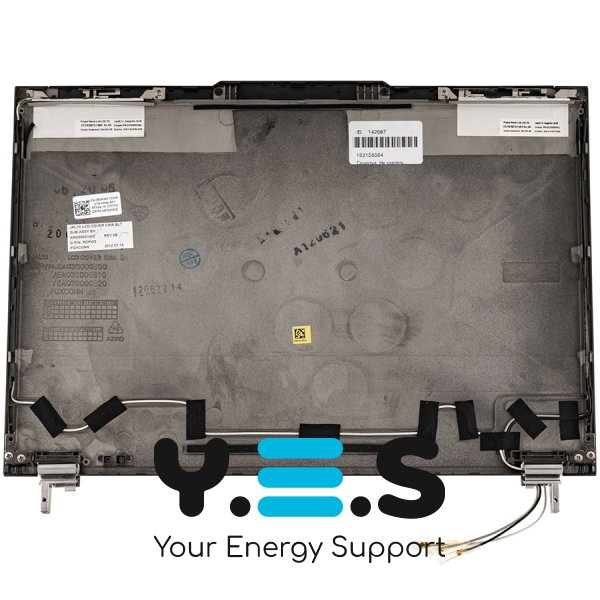 Б/У нижня кришка ноутбука Dell Latitude E4300 з петлями, чорна