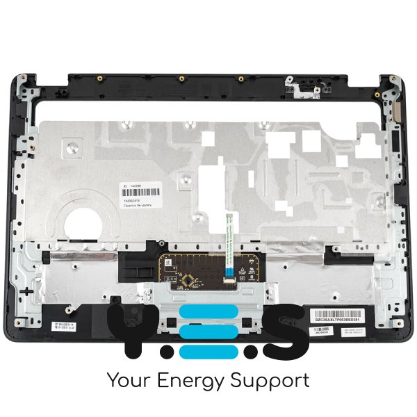 Б/У верхня кришка корпусу ноутбука HP (Compaq: Presario CQ56), чорна