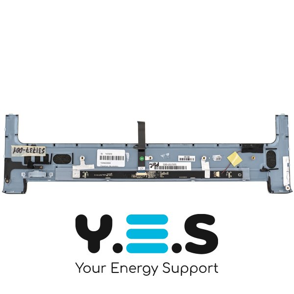 Б/У накладка середньої частини корпуса для ноутбука HP Pavilion DV6-1000, чорна