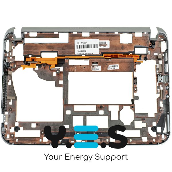 Б/У нижня частина корпусу ноутбука HP Mini 110-4100so, срібляста