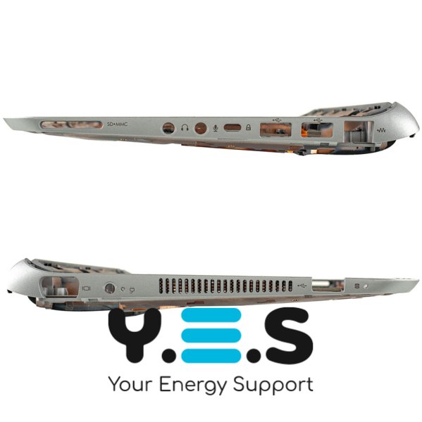 Б/У нижня частина корпусу ноутбука HP Mini 110-4100so, срібляста