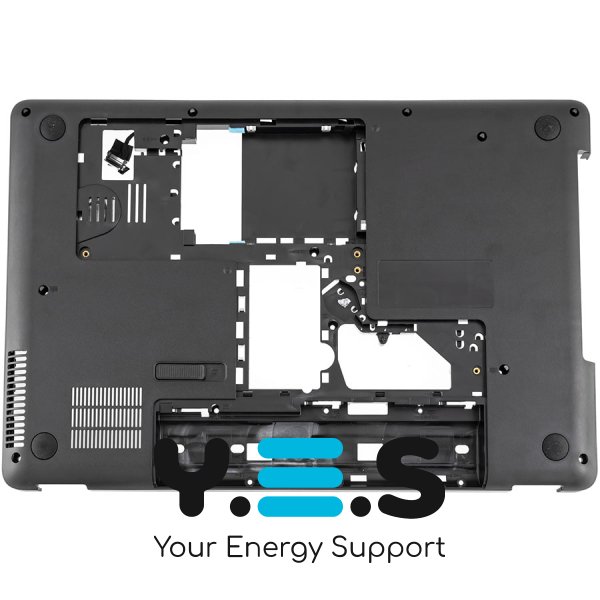 Б/В нижня частина корпуса для ноутбука HP G62, чорна
