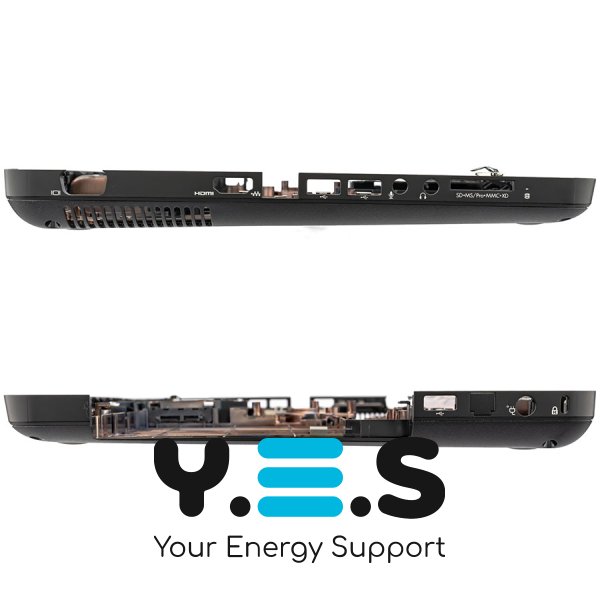 Б/В нижня частина корпуса для ноутбука HP G62, чорна