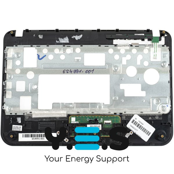 Б/В верхня кришка корпусу ноутбука HP Mini 110-3000, чорна
