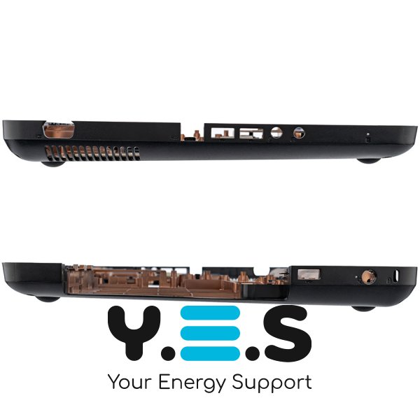 Б/У нижня кришка корпуса для ноутбука HP G62 series, чорна