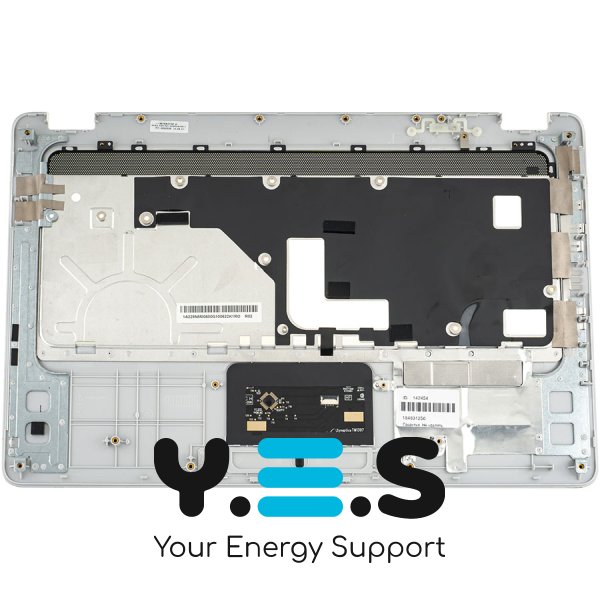 Б/в верхня частина корпусу (кришка) для ноутбука HP G62, срібляста