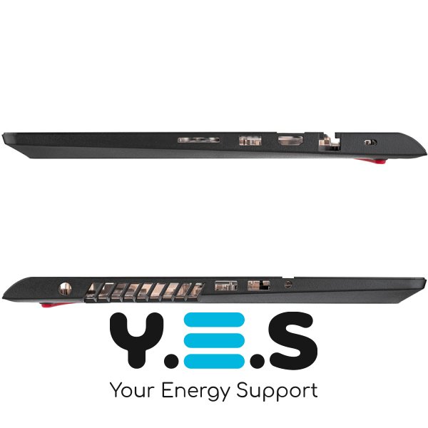 Нижня кришка ноутбука Dell Inspiron 5576, 5577, чорна