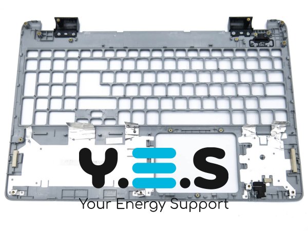 Корпус-кришка клавіатури для Acer Aspire E5-511/521/531/551/571/571G, срібляста