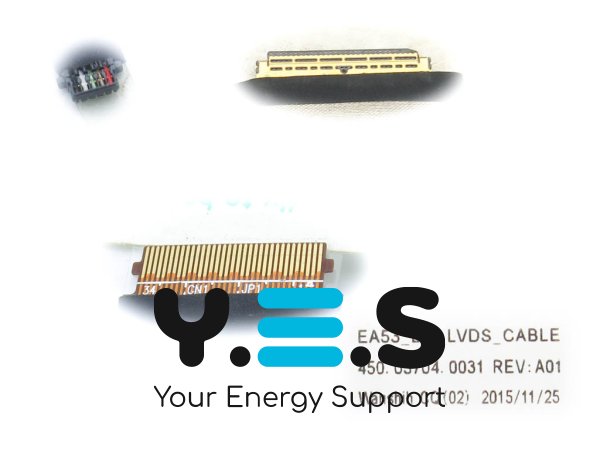 EDP шлейф матриці Acer Aspire E5-721/E5-731/E5-731G/E5-771/ES1-711/ES1-731G DD0ZYWLC150 3A, 450.03704.0031