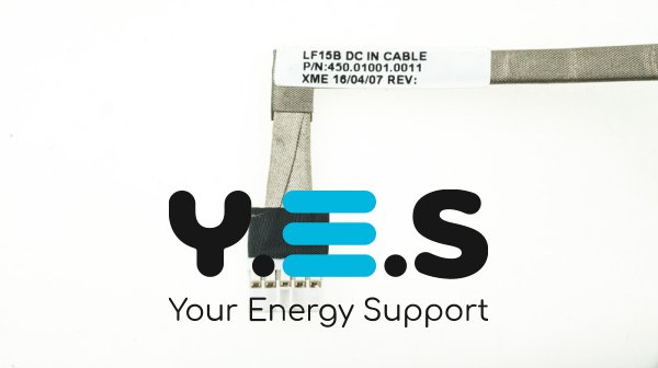 Розʼєм живлення PJ641 для Lenovo Flex 2-15, 2-15D series з кабелем