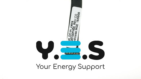 Роз’єм живлення PJ662 для Lenovo Yoga 900-13ISK, Yoga 900-13ISK2, з кабелем