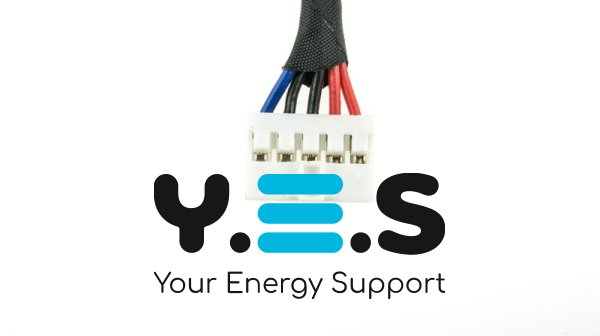 Роз’єм живлення ноутбука Lenovo Yoga 730-15IKB/730-15IWL з кабелем